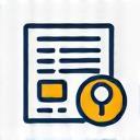 Icon representing legal permits